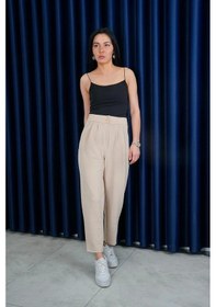 Resim Havuç Pantolon 3326 Bej 