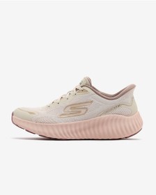 Resim Skechers Go Run Now Regent Kadın Bej Koşu Ayakkabısı 129369 Nat Bej 