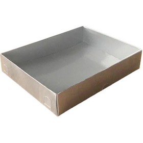 Resim Asetat Kapaklı Karton Kutu 12X15X3 25 Adet Gri N11.9095 