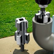 Resim NPT Konik Taps, Tesisat ve Elektriksel Çalışmalar için İdeal, 1/4 ve 3/8 İnç Boyutlar için Uygun | PPR Boru Tamirleri için Dayanıklı Hassas Araçlar. 
