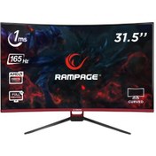 Resim Rampage RM-645 31.5" 165 Hz Auo Curved Oyuncu Moni̇törü Rampage