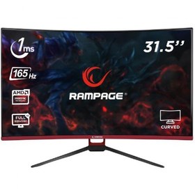 Resim Rampage RM-645 31.5" 165 Hz Auo Curved Oyuncu Moni̇törü Rampage