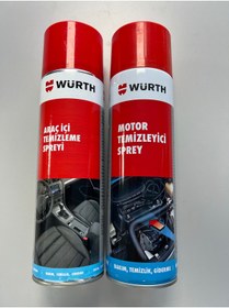 Resim Würth Motor yüzeyi ve araç içi temizleme 