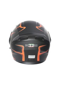 Resim Rhkc 902 Çene Açılır Vizörlü Kask Siyah/kırmızı Renkli 
