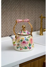Resim Miss Betty Rose Deluxe Emaye Kettle Demlik Çok Renkli 