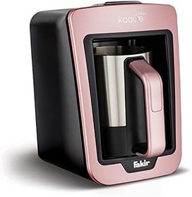 Resim Fakir Kaave Steel Türk Kahvesi Makinesi, 735 W, 280 ml Hazne, 4 Fincan Kapasite, Paslanmaz Çelik, Rosie 