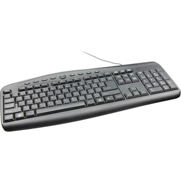 Vcom DK401 USB Siyah İngilizce Klavye