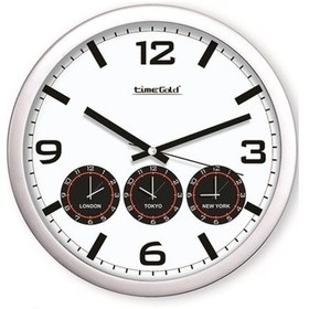 Resim Time Gold 4'Lü Dünya Saati Plastik 40 Cm (239099034) Altın 
