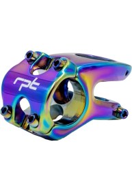 Resim Bike Sky Raptor Rainbow Bisiklet Kısa Gidon Boğazı 31.8 mm Bisiklet Yedek Parça Aksesuarı Rainbow 