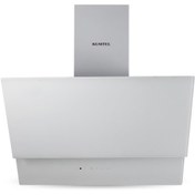 Resim KUMTEL Beyaz Dokunmatik Cam Davlumbaz DA6-835 