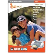 Resim Goprint Platınum Serisi Premium Parlak A4 Fotoğraf Kağıdı 270Gr, Glossy 20 Yaprak 