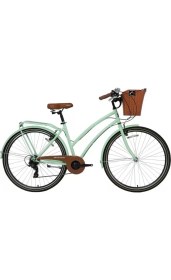 Resim Bisan Serenıty S Kadın Şehir Bisikleti 48CM V 28 Jant 7 Vites Mint Yeşil Siyah 