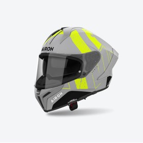 Resim Airoh Matryx Scope Sarı Mat Motosiklet Kaskı 