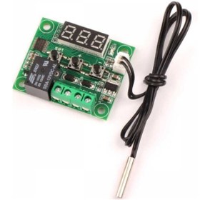 Resim Genel Markalar W1209 Dijital Termostat Isı Nem Ölçer, Higrometre, Kuluçka Seti, Kuluçka Makinesi 