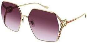 Resim Gucci Güneş Gözlüğü GG 1322SA, M, GG 1322SA, Altın, kadın 