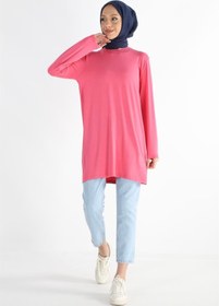 Resim Plistre 1058_basic Tesettür Tunik 