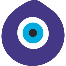 Resim Sticker Fabrikası Nazar Boncuğu Sticker 00005 