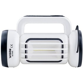 Resim Şarj Edilebilir El Feneri & Kamp Lambası - Wison - 5 Watt - Solar Şarj Çok Renkli 