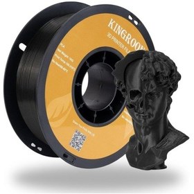 Resim Abs Filament - Siyah Endüstriyel Mat Siyah 1.75mm 1kg - Isıya Dayanıklı Ve Yüksek Mukavemetli 
