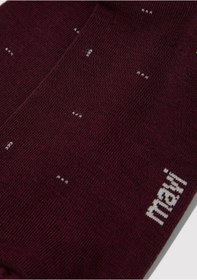 Resim Mavi - Bordo Soket Çorap 0911352-24862 Bordo 