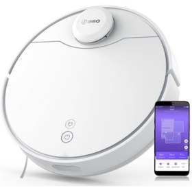 Resim 360 S9 Vacuum Mop Cleaner Akıllı Robot Süpürge 