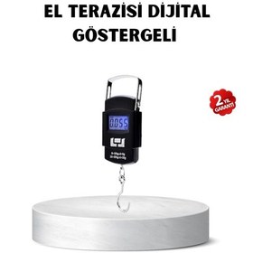 Resim Portatif Dijital El Kantarı Bavul, Kargo Ve Paket Tartı Cihazı 50 Kg 