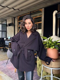 Resim Urban Oversize Trençkot - Standart Beden 