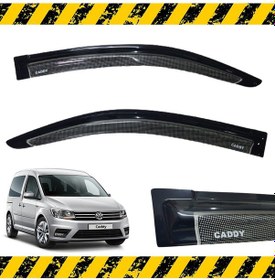 Resim Vw Caddy Mügen Cam Rüzgarlığı Benekli 2015-2020 Arası 2 Li Set N11.8615 