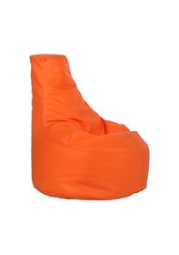 Resim Bambitoys Deri Armut Koltuk Küçük Turuncu 67*60*25 Cm (Çocuk Için Uygundur) 