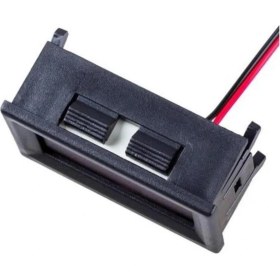 Resim 0.56 Inç 0-100V 3 Kablolu Dc Voltmetre, Yüksek Hassasiyetli Ölçüm Cihazı 