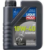 Resim Genel Markalar 10w40 Basic Scooter / (10W40) 4t Mineral Scooter Motosiklet Yağı (1L) 