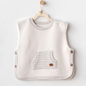 Resim Andywawa Erkek Bebek Kışlık Yelek Vest Soft Ekru - Ekru / 12-18 Ay 