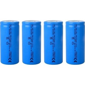 Resim Power-xtra Ifr32700 - 3.2v 6000 Mah Lifepo4 Şarjlı Pil - 3c 4 Lü 