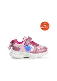 Resim Buckhead 3041 Kız Çocuk Renkli Işıklı Cırtlı Spor Ayakkabı Pembe 