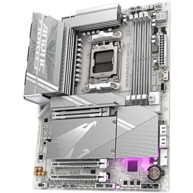 Resim Gigabyte X870e Aorus Elıte Wıfı7 Ice 8200mhz Oc Ddr5 M.2 Am5 Atx Anakart 