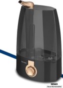 Resim GoldMaster Nemo Ultrasonik Sessiz 3,7l Su Tankı 12 Saat Kesintisiz Buhar Veren Hava Nemlendirme Cihazı 