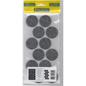 Resim Hamadex Yapışkanlı Yuvarlak Keçe 40 mm – 12 Adet – 4 Renk Seçeneği – Mobilya Zemin Koruyucu Keçe 