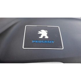 Resim Peugeot Logolu Kaydırmaz Ped Telefon Tutucu 