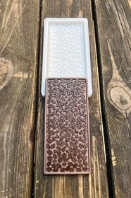 Resim Rufus Concept Kahveli Tablet Çikolata Silikon Mum Kalıbı 