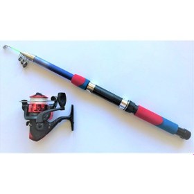 Resim Çocuk Olta Seti 180/210 Kamış 20'lik Makine 210cm 