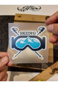 Resim Bay Etiket Hbg42 Kayakci Etiketi 