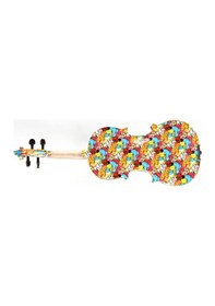 Resim Kinglos Kng Kt-1405 Keman 4/4 Üst Segment Ladin Ön Kapak, Pürüzsüz Klavye Geçişleri Ve Konser Performansı Uyumluluğu 