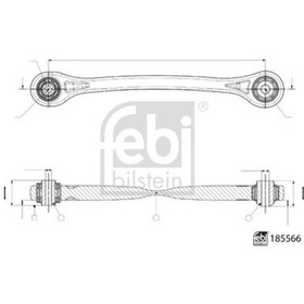 Resim Sol Arka Travers Baglantı Kolu Audı 4m0505291f 
