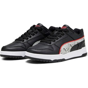 Resim Puma RBD Game Low Graffiti JR Erkek Çocuk Siyah Sneaker (39257002) 