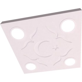 Resim Motifpiyer Tavan Spot Göbek Tsg-53 Ayyıldız-Kare 