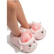 Resim Roza Kadın Hayvanlı Panduf Pembe 36/41 PEMBE 
