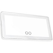 Resim Araba Siperliği Makyaj Aynası 3 Işık Modlu Şarj Edilebilir 