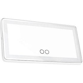 Resim Araba Siperliği Makyaj Aynası 3 Işık Modlu Şarj Edilebilir 