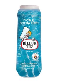 Resim Billur Tuz İyotlu Sofra Tuzu Plastik Tuzluk 500 G X 6 Adet - Avantajlı Ekonomik Paket 