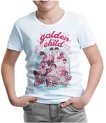 Resim Golden Child - Shining Beyaz Çocuk Tshirt 001 